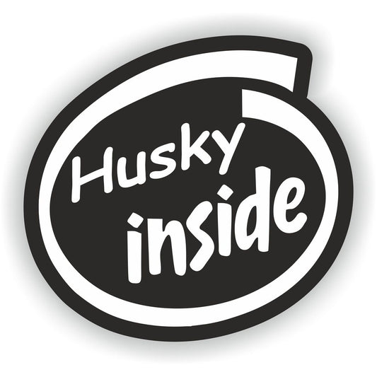 Husky Inside Dog
