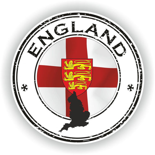 England Seal Round Flag