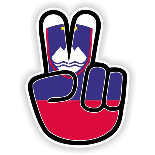 Slovenia Hand Peace Victory Hippy