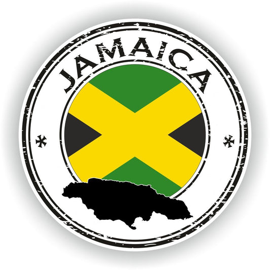 Jamaica Seal Round Flag