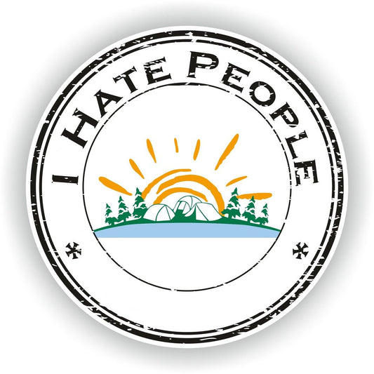 I Hate People Seal Round #02