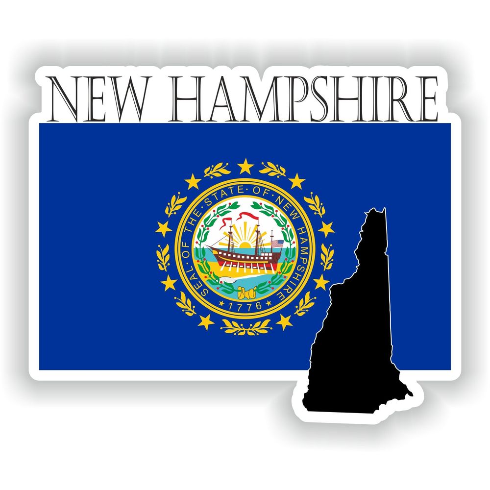 New Hampshire Flag Mf