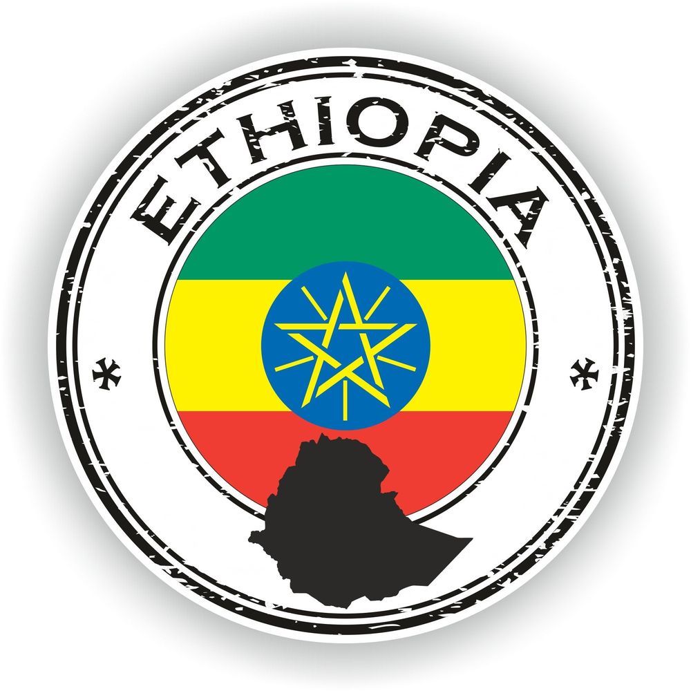 Ethiopia Seal Round Flag