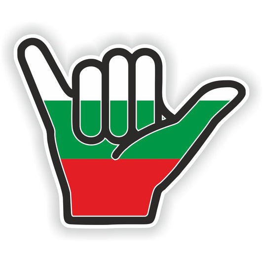Bulgaria Shaka Hand Hang Loose