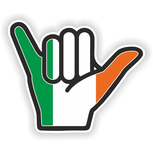 Ireland Shaka Hand Hang Loose