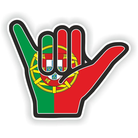 Portugal Shaka Hand Hang Loose
