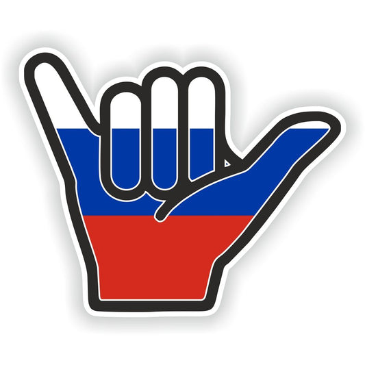 Russia Shaka Hand Hang Loose