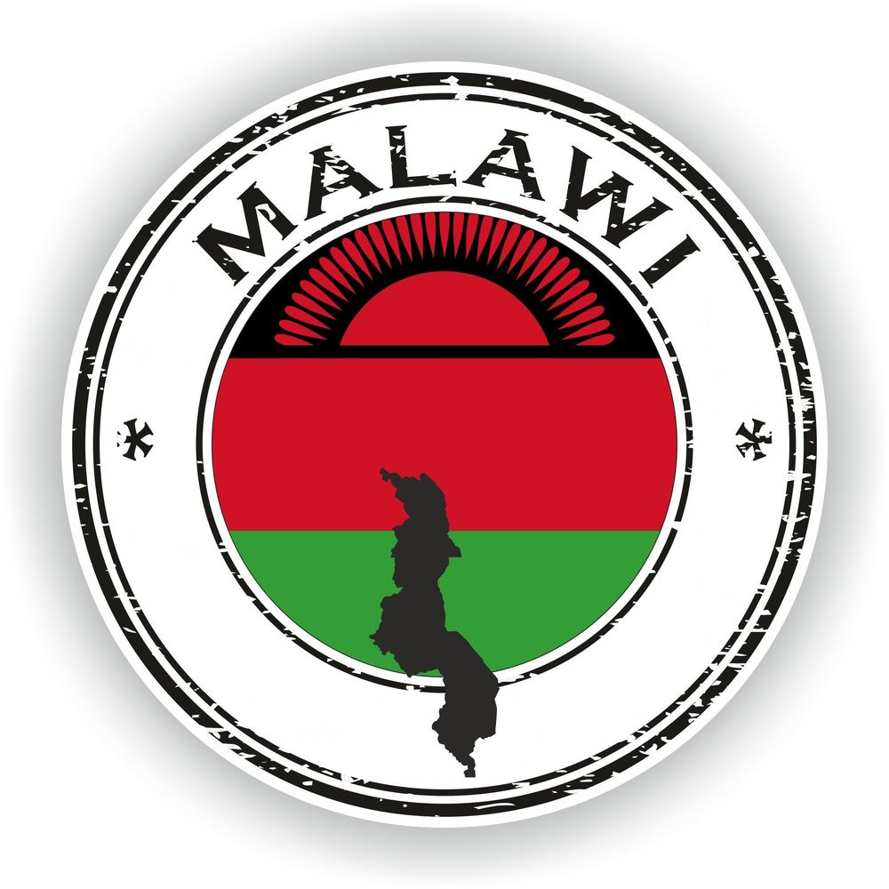 Malawi Seal Round Flag