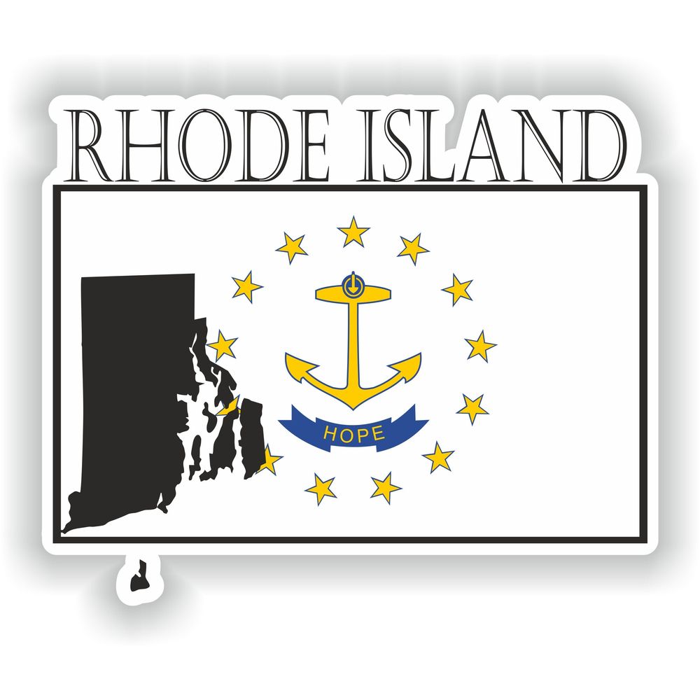 Rhode Island Flag Mf