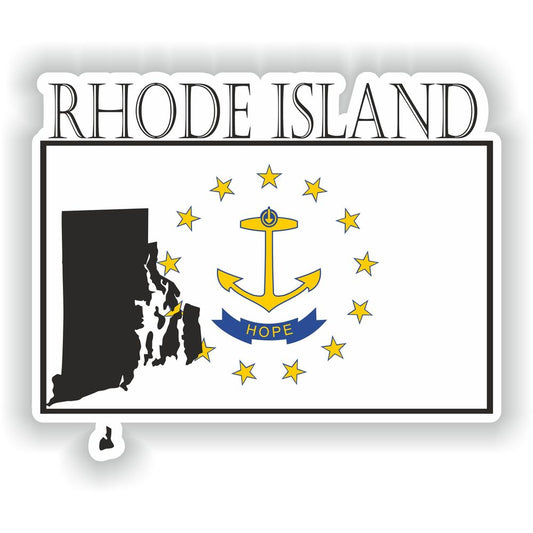 Rhode Island Flag Mf