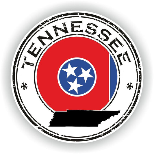 Tennessee Seal Round Flag