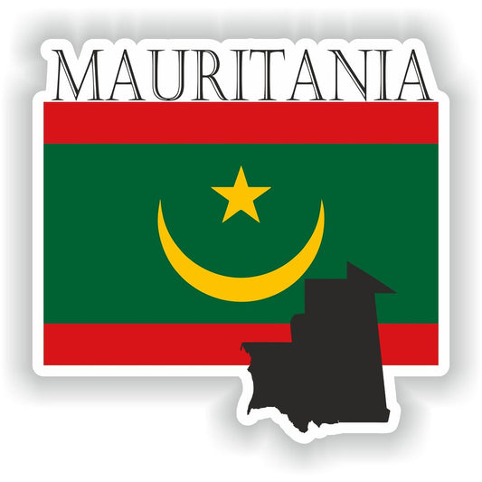 Mauritania Flag Mf