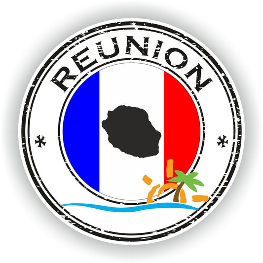 Reunion Seal Round Flag