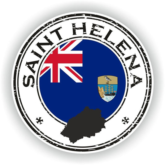 Saint Helena Seal Round Flag