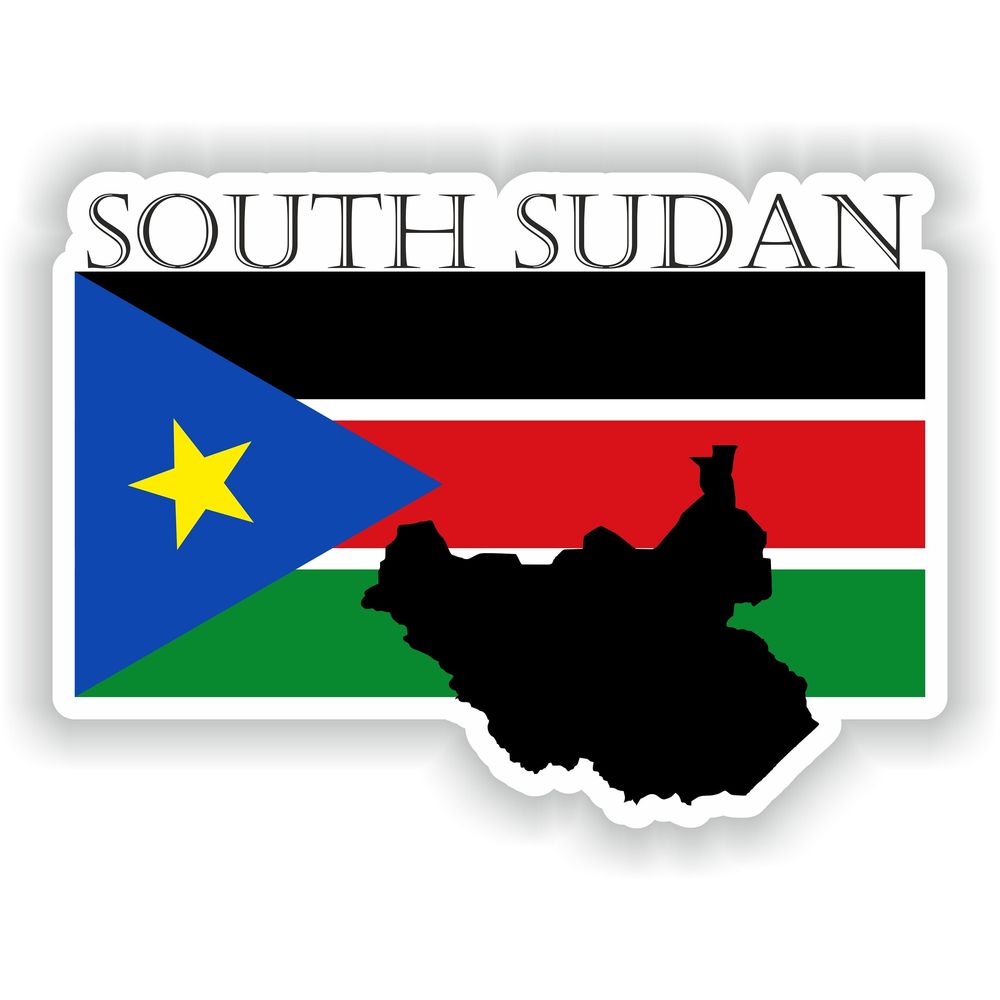 South Sudan Flag Mf