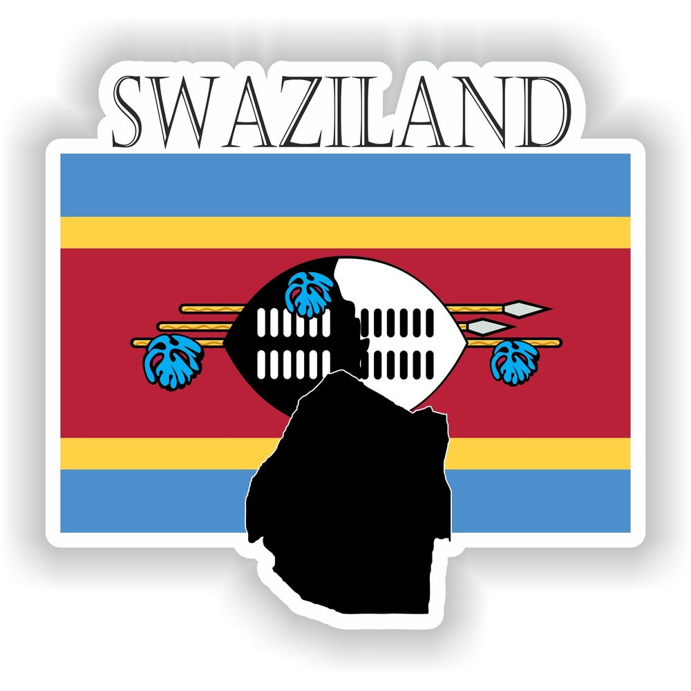 Swaziland Flag Mf