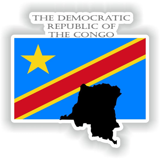 Democratic Republic Of Congo Flag Mf