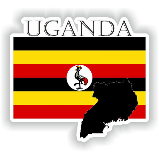 Uganda Flag Mf