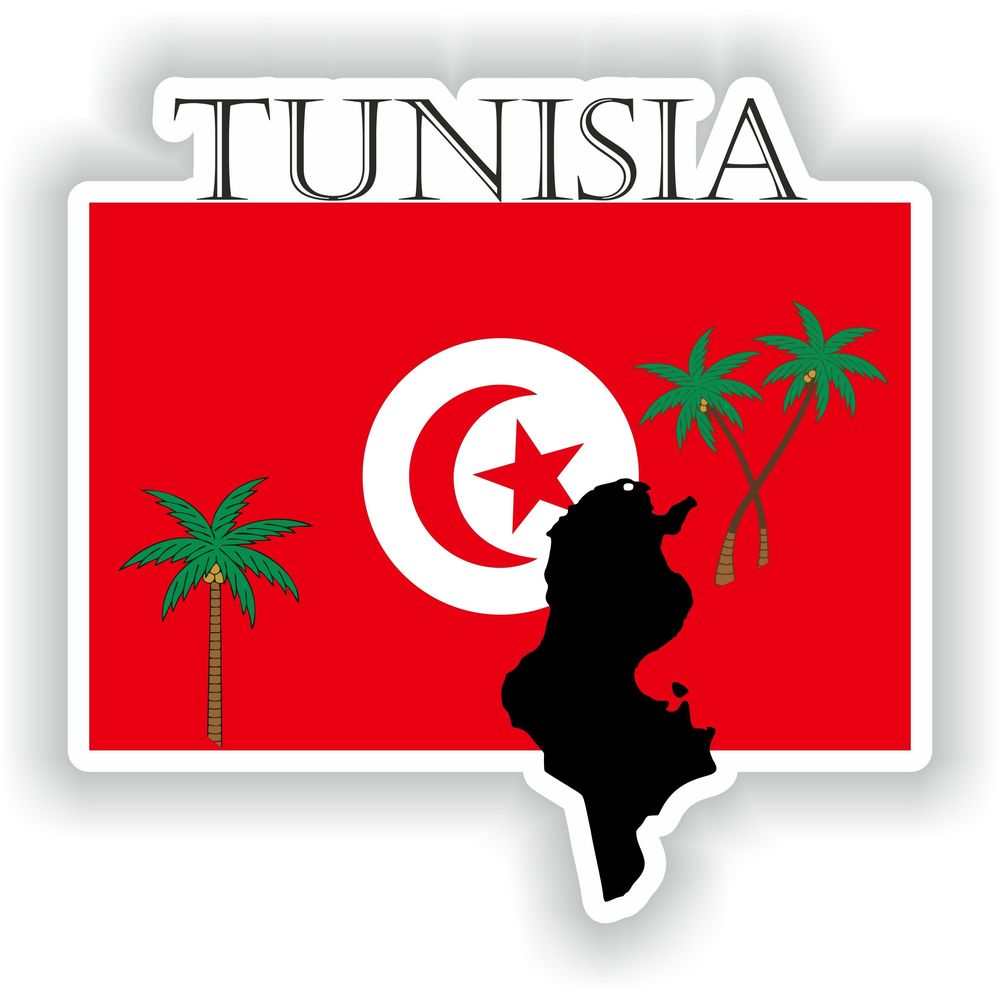 Tunisia Flag Mf