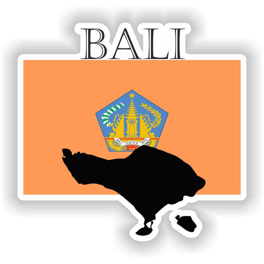 Bali Indonesia Flag Mf
