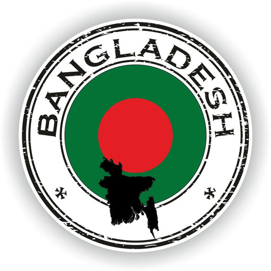 Bangladesh Seal Round Flag