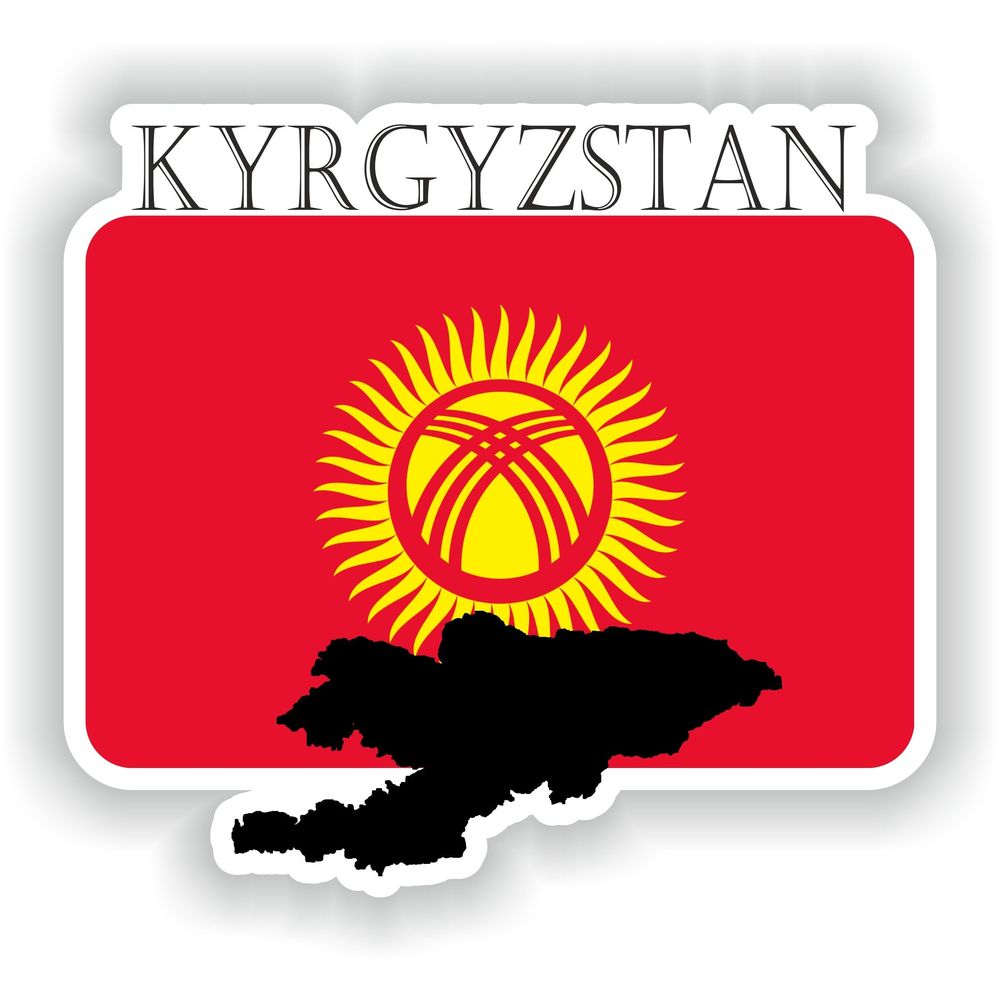 Kyrgyzstan Flag Mf