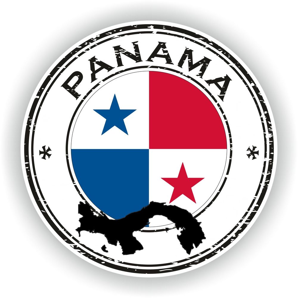Panama Seal Round Flag
