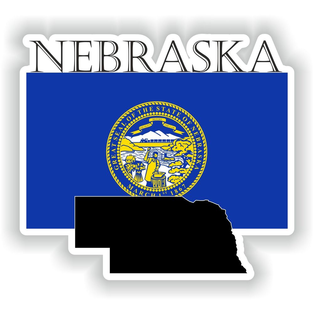 Nebraska Flag Mf