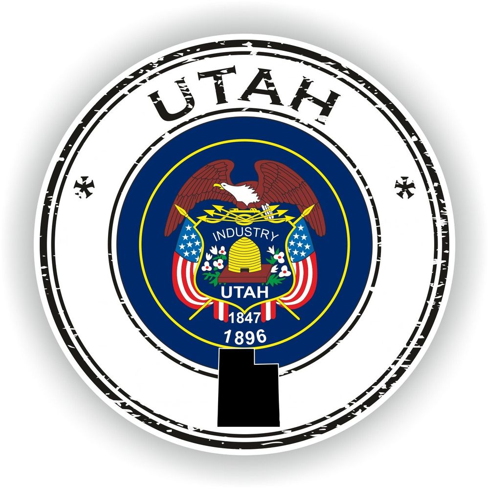Utah Seal Round Flag