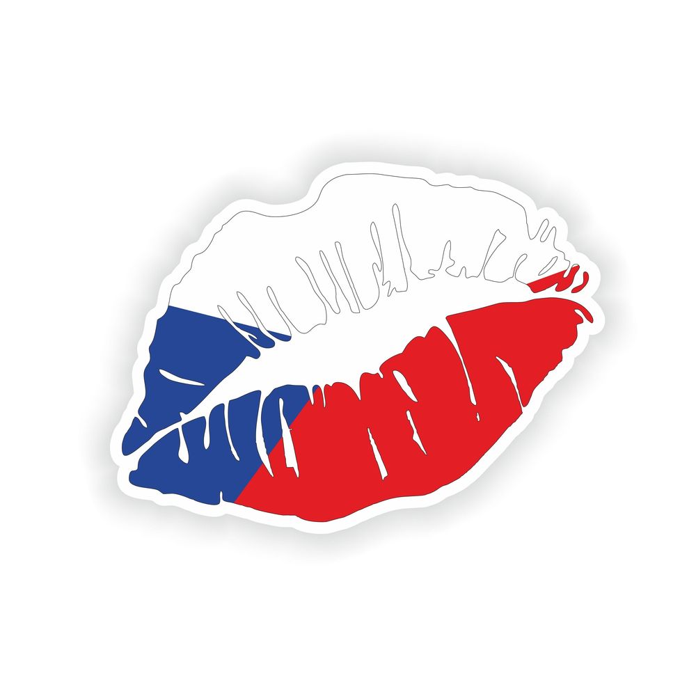 Lips Czech Republic Flag