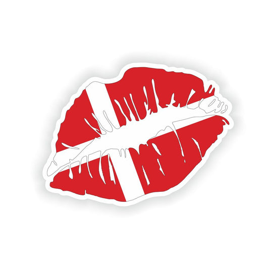 Lips Denmark Flag