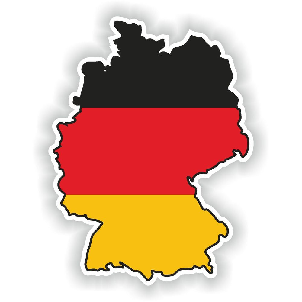 Germany Map Flag