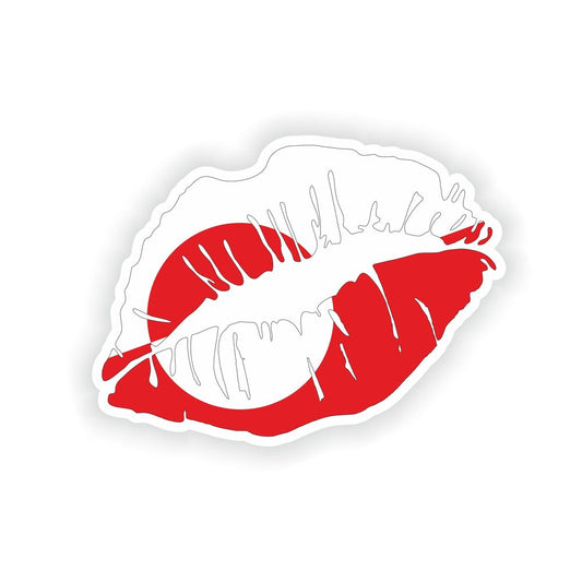 Lips Greenland Flag