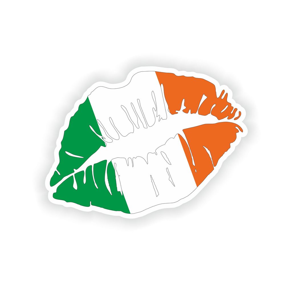 Lips Ireland Flag