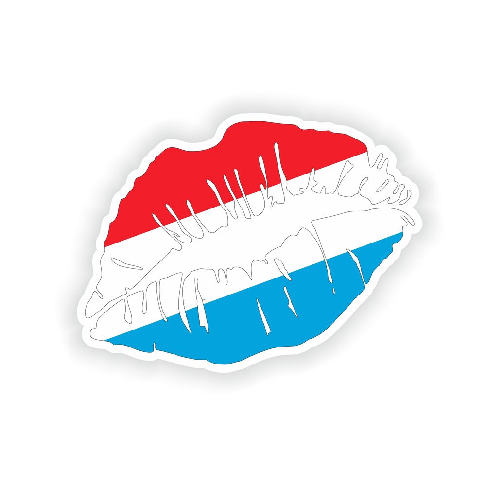 Lips Luxembourg Flag