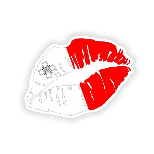Lips Malta Flag