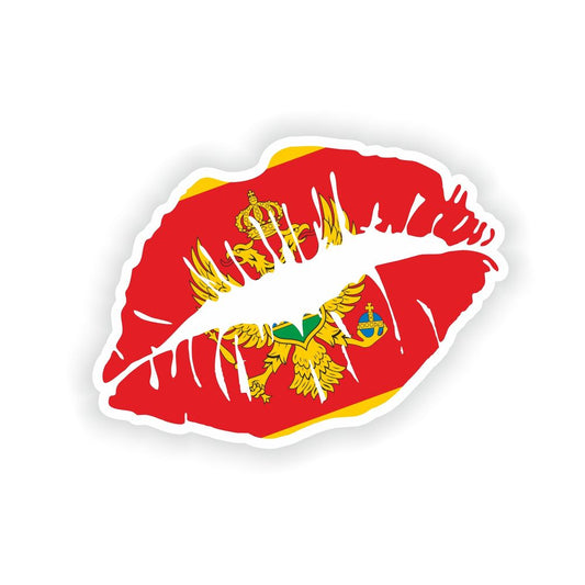 Lips Montenegro Flag