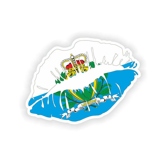 Lips San Marino Flag