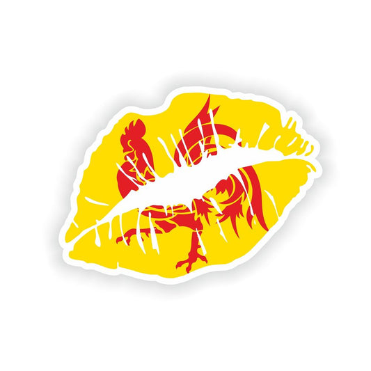 Lips Wallonia Flag