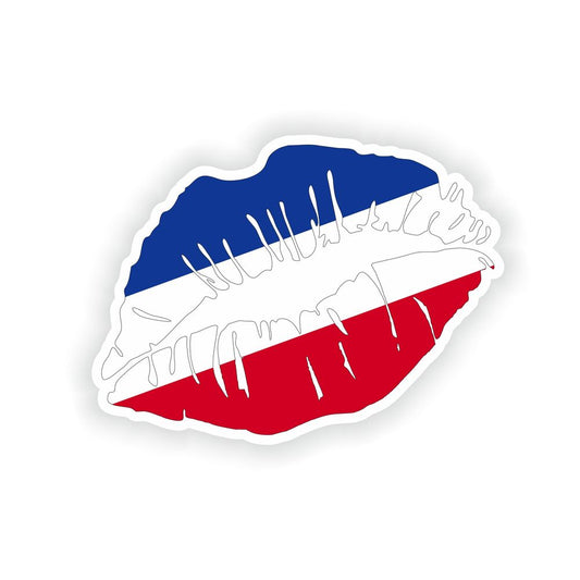 Lips Yugoslavia Flag