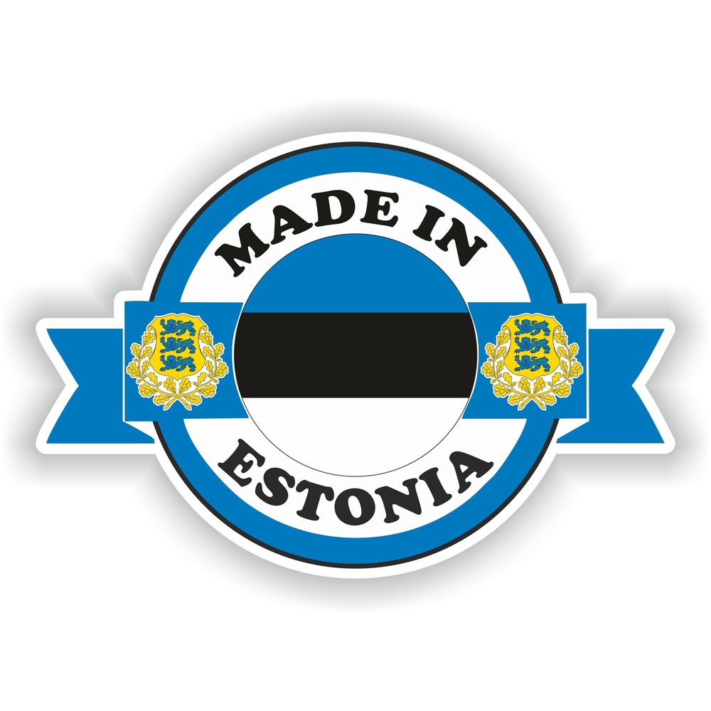 Estonia Made In, Flag