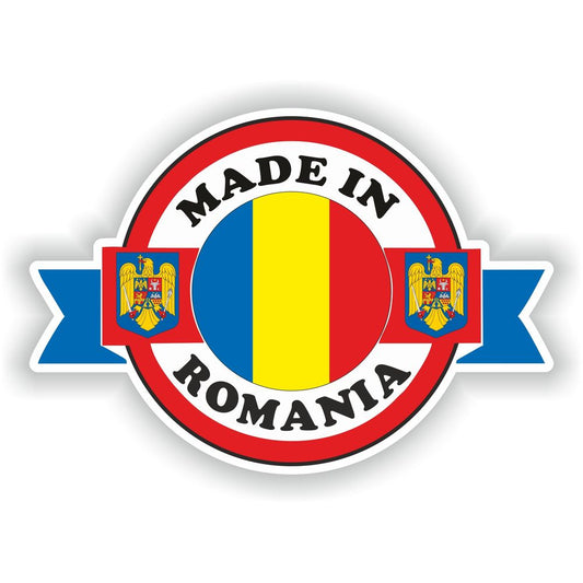 Romania Made In, Flag