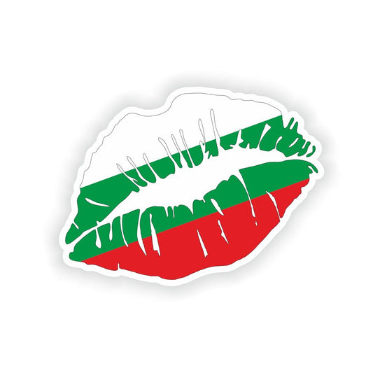 Lips Bulgaria Flag