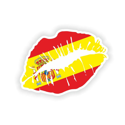 Lips Spain Flag