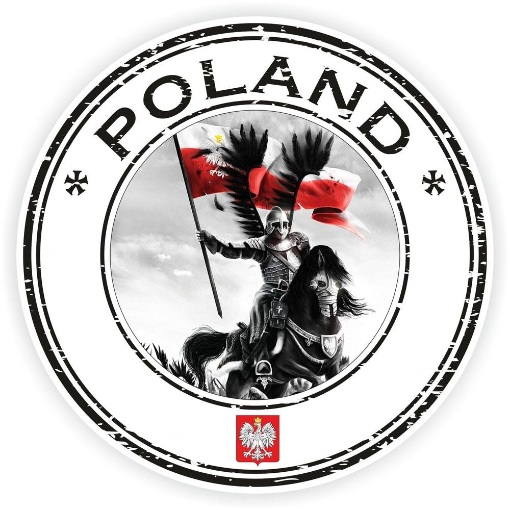 Poland #03 Seal Round Flag