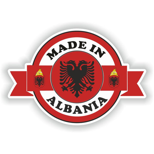 Albania Made In, Flag