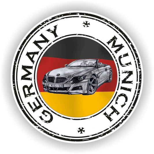 Germany Munich Seal Round Flag
