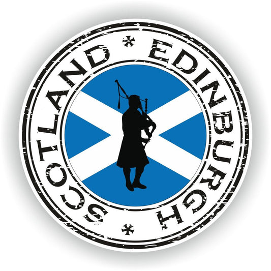 Scotland Edinburgh #01 Seal Round Flag
