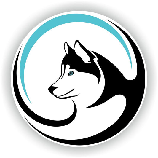 Dog Husky Round #02
