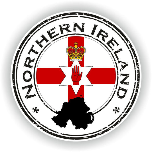 Northern Ireland Seal Round Flag